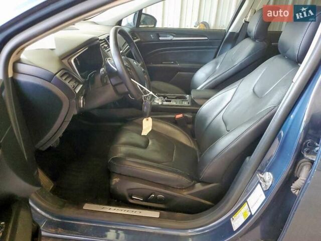Синий Форд Фьюжн, объемом двигателя 2 л и пробегом 87 тыс. км за 3500 $, фото 6 на Automoto.ua