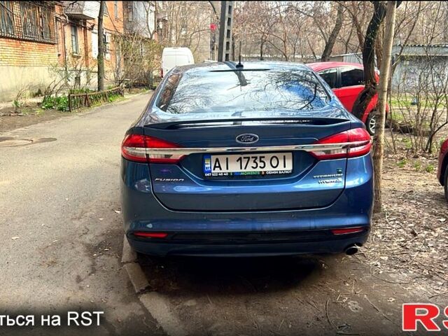 Синий Форд Фьюжн, объемом двигателя 2 л и пробегом 85 тыс. км за 14500 $, фото 1 на Automoto.ua
