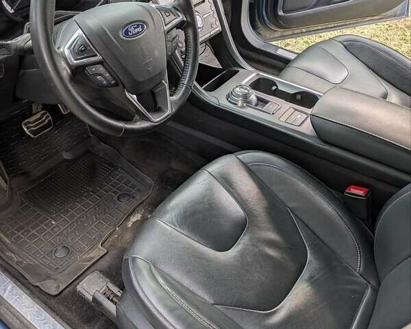 Форд Фьюжн 2018 в Кривом Роге на Automoto.ua Синий Форд Фьюжн, объемом двигателя 2 л и пробегом 117 тыс. км за 17300 $, фото 7 на Automoto.ua