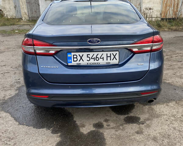 Синий Форд Фьюжн, объемом двигателя 2.49 л и пробегом 229 тыс. км за 11900 $, фото 3 на Automoto.ua