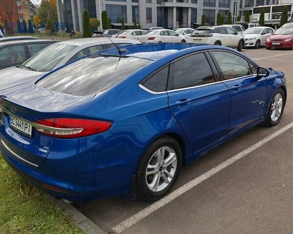 Синий Форд Фьюжн, объемом двигателя 1.5 л и пробегом 90 тыс. км за 12300 $, фото 8 на Automoto.ua