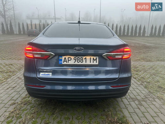 Синий Форд Фьюжн, объемом двигателя 2.49 л и пробегом 102 тыс. км за 15999 $, фото 15 на Automoto.ua