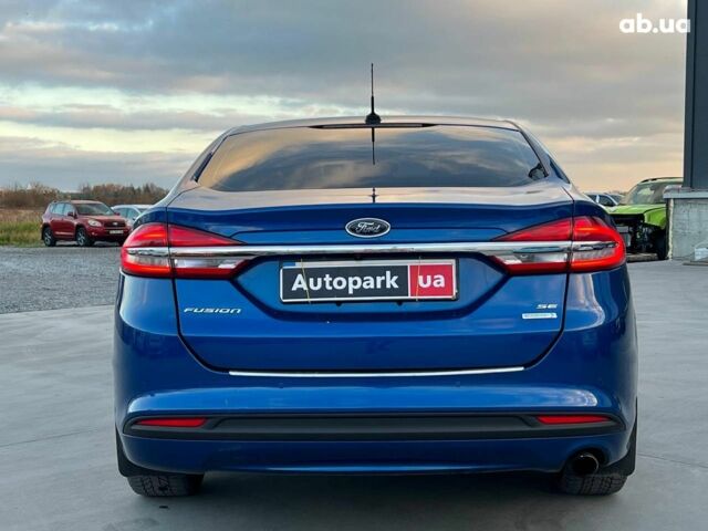 Синій Форд Фьюжен, об'ємом двигуна 1.5 л та пробігом 91 тис. км за 12940 $, фото 5 на Automoto.ua