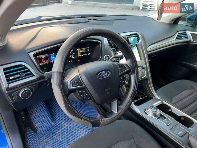 Синий Форд Фьюжн, объемом двигателя 1.5 л и пробегом 91 тыс. км за 12940 $, фото 16 на Automoto.ua
