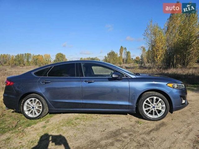 Форд Фьюжн 2019 в Киеве на Automoto.ua Синий Форд Фьюжн, объемом двигателя 2 л и пробегом 88 тыс. км за 20800 $, фото 25 на Automoto.ua
