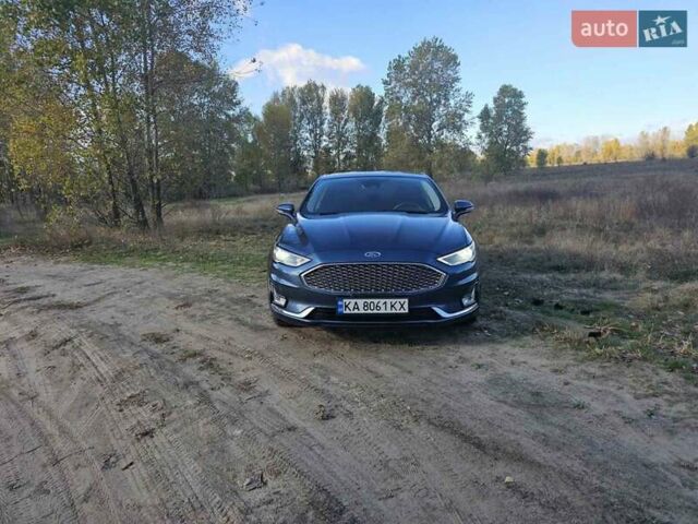 Форд Фьюжн 2019 в Киеве на Automoto.ua Синий Форд Фьюжн, объемом двигателя 2 л и пробегом 88 тыс. км за 20800 $, фото 5 на Automoto.ua