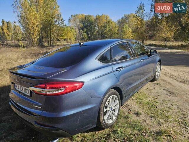 Форд Фьюжн 2019 в Киеве на Automoto.ua Синий Форд Фьюжн, объемом двигателя 2 л и пробегом 88 тыс. км за 20800 $, фото 27 на Automoto.ua