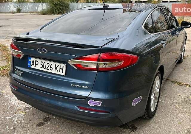 Форд Фьюжн 2019 в Запорожье на Automoto.ua Синий Форд Фьюжн, объемом двигателя 2 л и пробегом 85 тыс. км за 19000 $, фото 12 на Automoto.ua