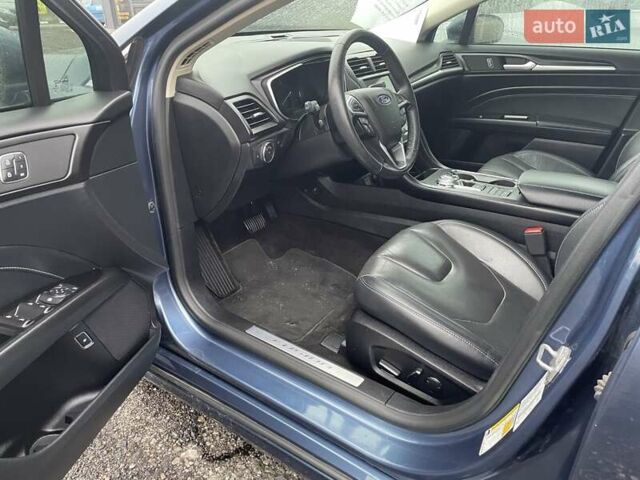 Синий Форд Фьюжн, объемом двигателя 2 л и пробегом 84 тыс. км за 18500 $, фото 8 на Automoto.ua