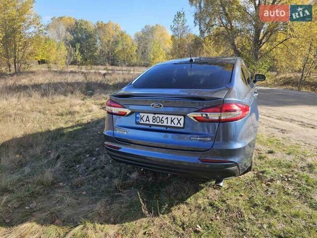 Форд Фьюжн 2019 в Киеве на Automoto.ua Синий Форд Фьюжн, объемом двигателя 2 л и пробегом 88 тыс. км за 20800 $, фото 4 на Automoto.ua