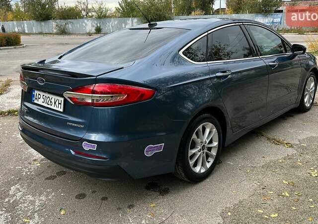 Форд Фьюжн 2019 в Запорожье на Automoto.ua Синий Форд Фьюжн, объемом двигателя 2 л и пробегом 85 тыс. км за 19000 $, фото 11 на Automoto.ua