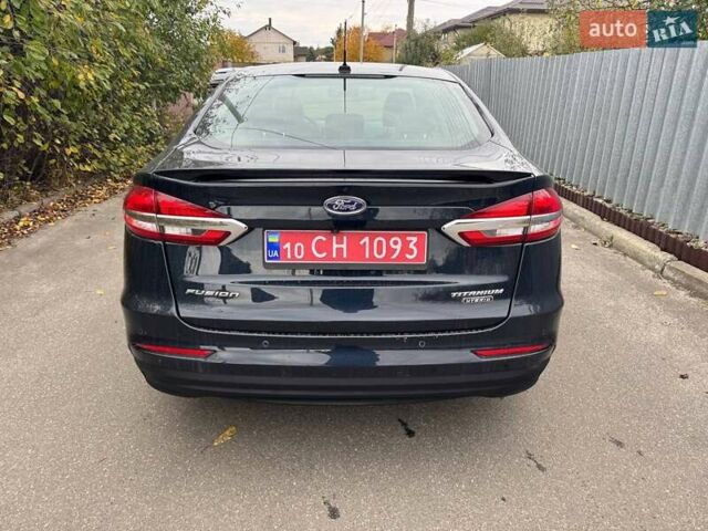 Синий Форд Фьюжн, объемом двигателя 2 л и пробегом 46 тыс. км за 17700 $, фото 4 на Automoto.ua