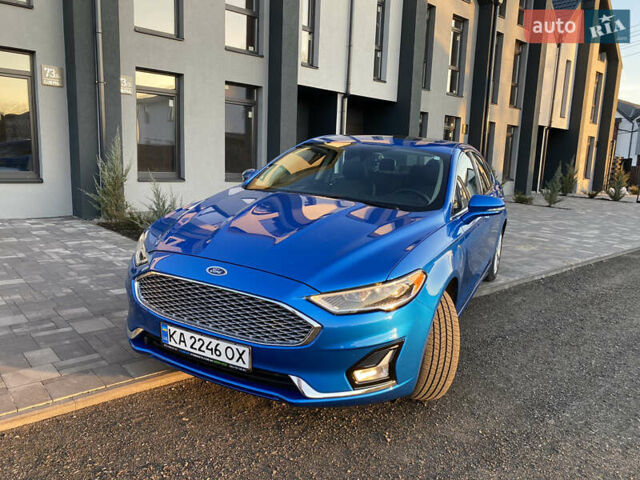 Форд Фьюжн 2019 в Киеве на Automoto.ua Синий Форд Фьюжн, объемом двигателя 2 л и пробегом 41 тыс. км за 24900 $, фото 21 на Automoto.ua