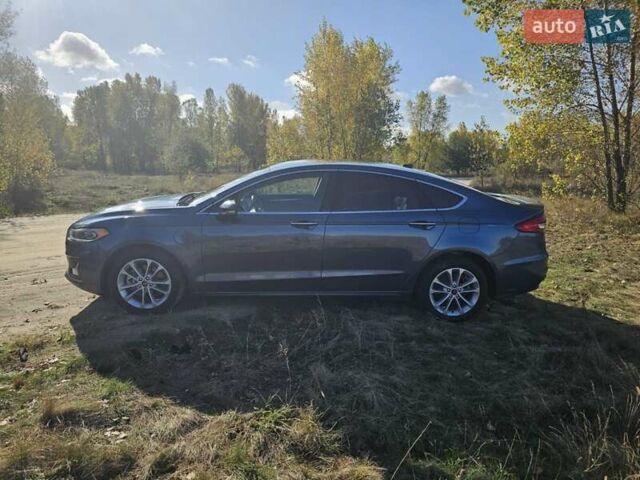 Форд Фьюжн 2019 в Киеве на Automoto.ua Синий Форд Фьюжн, объемом двигателя 2 л и пробегом 88 тыс. км за 20800 $, фото 2 на Automoto.ua