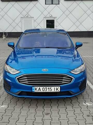 Синий Форд Фьюжн, объемом двигателя 2 л и пробегом 160 тыс. км за 13500 $, фото 1 на Automoto.ua