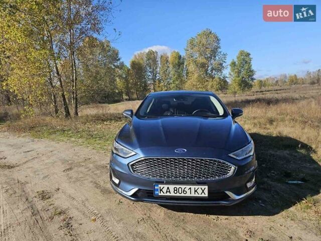 Форд Фьюжн 2019 в Киеве на Automoto.ua Синий Форд Фьюжн, объемом двигателя 2 л и пробегом 88 тыс. км за 20800 $, фото 1 на Automoto.ua