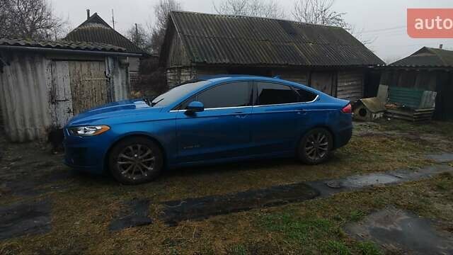 Синий Форд Фьюжн, объемом двигателя 2 л и пробегом 160 тыс. км за 13500 $, фото 4 на Automoto.ua