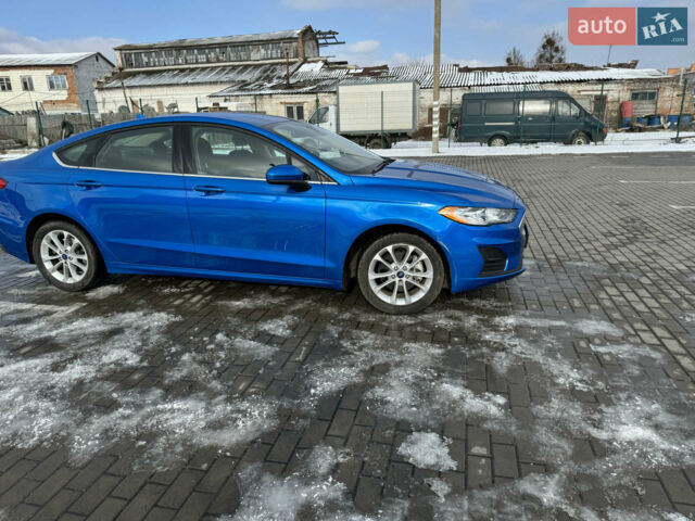 Синий Форд Фьюжн, объемом двигателя 1.5 л и пробегом 42 тыс. км за 10500 $, фото 10 на Automoto.ua