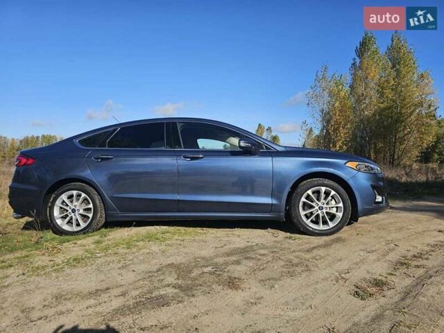 Форд Фьюжн 2019 в Киеве на Automoto.ua Синий Форд Фьюжн, объемом двигателя 2 л и пробегом 88 тыс. км за 20800 $, фото 39 на Automoto.ua