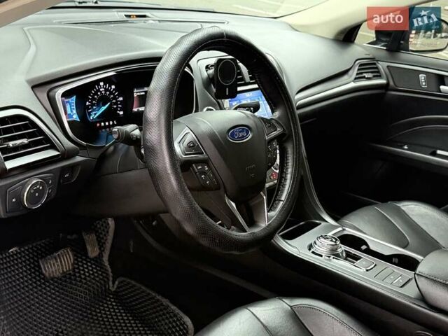 Синий Форд Фьюжн, объемом двигателя 2 л и пробегом 87 тыс. км за 19800 $, фото 15 на Automoto.ua