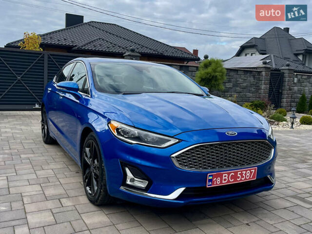 Синій Форд Фьюжен, об'ємом двигуна 2 л та пробігом 170 тис. км за 12300 $, фото 2 на Automoto.ua