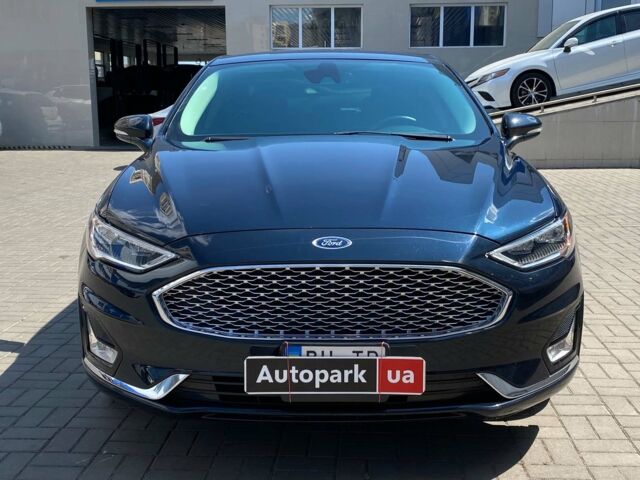 Синий Форд Фьюжн, объемом двигателя 2 л и пробегом 66 тыс. км за 21490 $, фото 1 на Automoto.ua