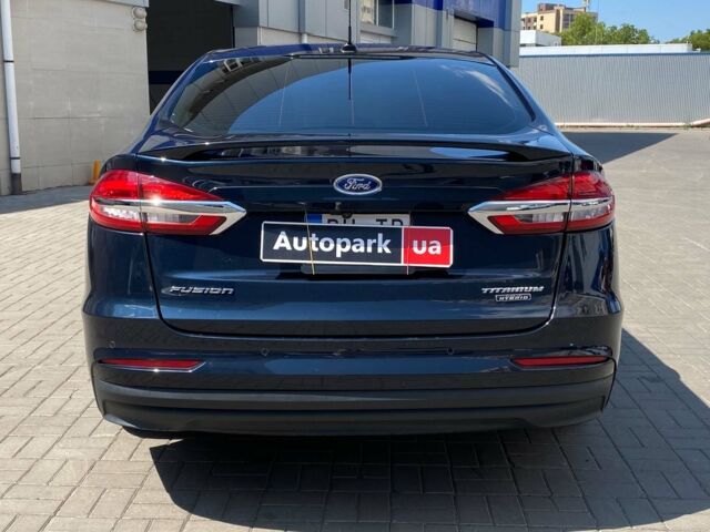 Синий Форд Фьюжн, объемом двигателя 2 л и пробегом 66 тыс. км за 21490 $, фото 5 на Automoto.ua