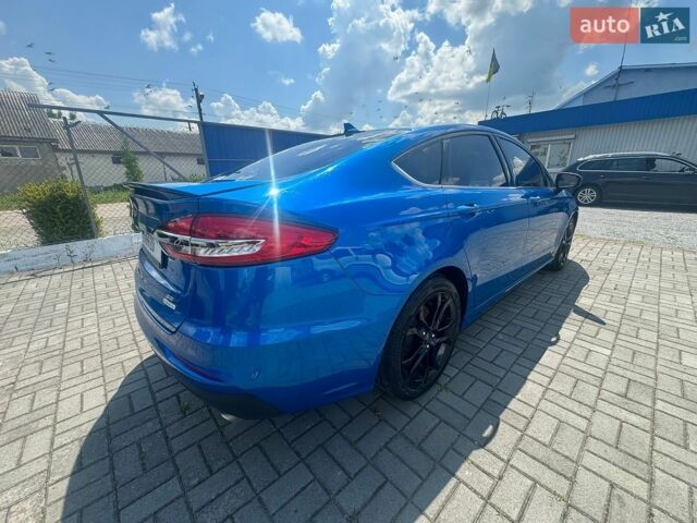 Синий Форд Фьюжн, объемом двигателя 1.5 л и пробегом 141 тыс. км за 11600 $, фото 37 на Automoto.ua