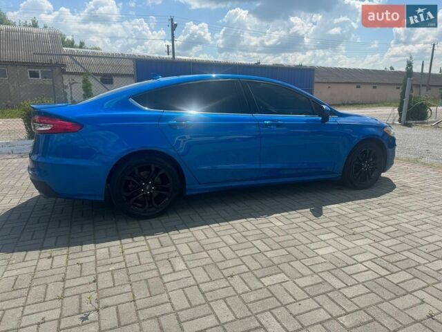 Синий Форд Фьюжн, объемом двигателя 1.5 л и пробегом 141 тыс. км за 11600 $, фото 9 на Automoto.ua