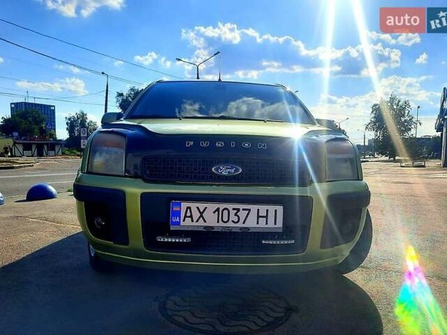 Форд Фьюжн 2006 в Харькове на Automoto.ua Зеленый Форд Фьюжн, объемом двигателя 1.4 л и пробегом 234 тыс. км за 4100 $, фото 3 на Automoto.ua