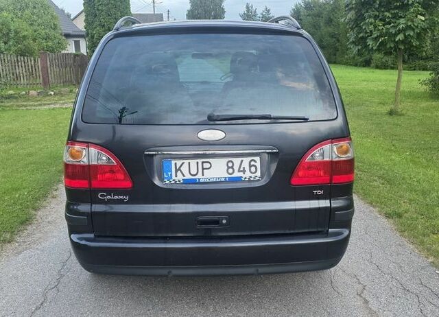 Черный Форд Галакси, объемом двигателя 1.9 л и пробегом 297 тыс. км за 2949 $, фото 6 на Automoto.ua