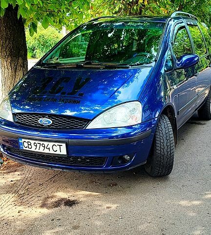 Синий Форд Галакси, объемом двигателя 1.9 л и пробегом 440 тыс. км за 4500 $, фото 1 на Automoto.ua