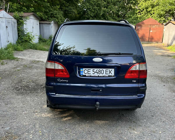 Синий Форд Галакси, объемом двигателя 1.9 л и пробегом 330 тыс. км за 3900 $, фото 3 на Automoto.ua