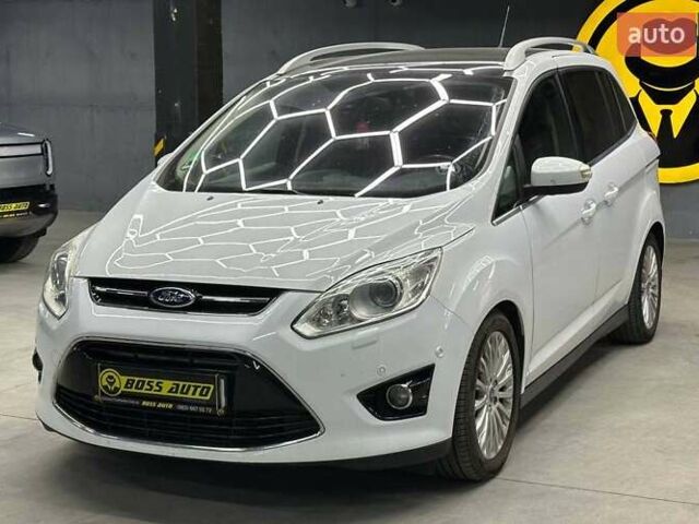 Білий Форд Гранд С-макс, об'ємом двигуна 2 л та пробігом 225 тис. км за 9500 $, фото 1 на Automoto.ua