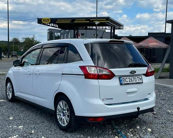 Белый Форд Гранд С-макс, объемом двигателя 1.56 л и пробегом 280 тыс. км за 8500 $, фото 18 на Automoto.ua