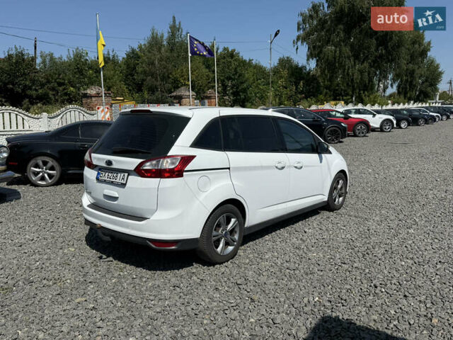 Белый Форд Гранд С-макс, объемом двигателя 1.5 л и пробегом 156 тыс. км за 11999 $, фото 1 на Automoto.ua