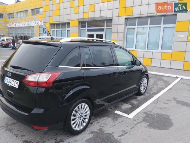 Черный Форд Гранд С-макс, объемом двигателя 1.6 л и пробегом 255 тыс. км за 7700 $, фото 7 на Automoto.ua