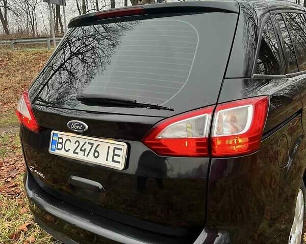Черный Форд Гранд С-макс, объемом двигателя 1.56 л и пробегом 215 тыс. км за 7000 $, фото 13 на Automoto.ua