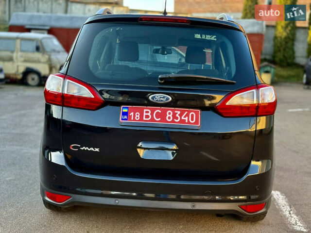 Черный Форд Гранд С-макс, объемом двигателя 1.6 л и пробегом 188 тыс. км за 7499 $, фото 8 на Automoto.ua