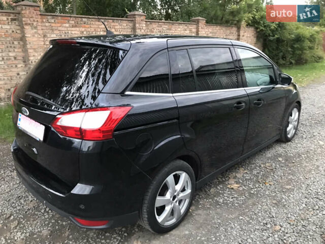 Чорний Форд Гранд С-макс, об'ємом двигуна 1.6 л та пробігом 222 тис. км за 6999 $, фото 5 на Automoto.ua