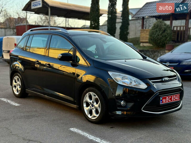 Черный Форд Гранд С-макс, объемом двигателя 1.6 л и пробегом 188 тыс. км за 7499 $, фото 3 на Automoto.ua