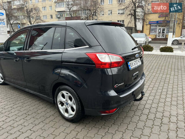 Черный Форд Гранд С-макс, объемом двигателя 1.56 л и пробегом 229 тыс. км за 9300 $, фото 4 на Automoto.ua