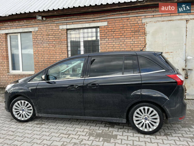 Черный Форд Гранд С-макс, объемом двигателя 1.56 л и пробегом 229 тыс. км за 9300 $, фото 51 на Automoto.ua