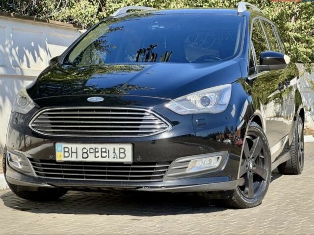 Черный Форд Гранд С-макс, объемом двигателя 1.5 л и пробегом 173 тыс. км за 8999 $, фото 3 на Automoto.ua