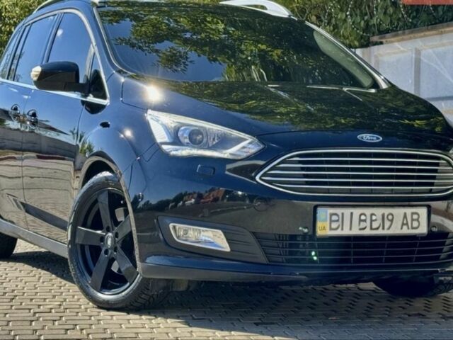 Черный Форд Гранд С-макс, объемом двигателя 1.5 л и пробегом 173 тыс. км за 8999 $, фото 9 на Automoto.ua