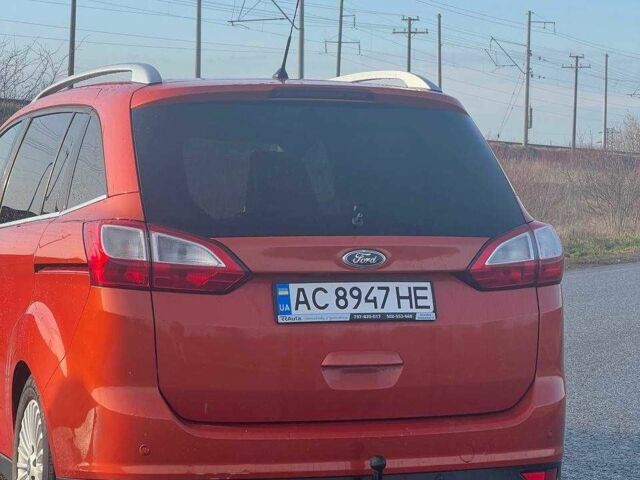 Червоний Форд Гранд С-макс, об'ємом двигуна 1.6 л та пробігом 216 тис. км за 8700 $, фото 6 на Automoto.ua