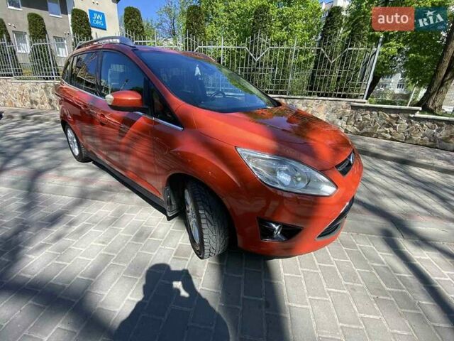 Форд Гранд С-макс 2011 у Львові на Automoto.ua Червоний Форд Гранд С-макс, об'ємом двигуна 2 л та пробігом 187 тис. км за 8550 $, фото 6 на Automoto.ua