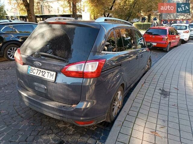 Сірий Форд Гранд С-макс, об'ємом двигуна 1.6 л та пробігом 228 тис. км за 7950 $, фото 10 на Automoto.ua