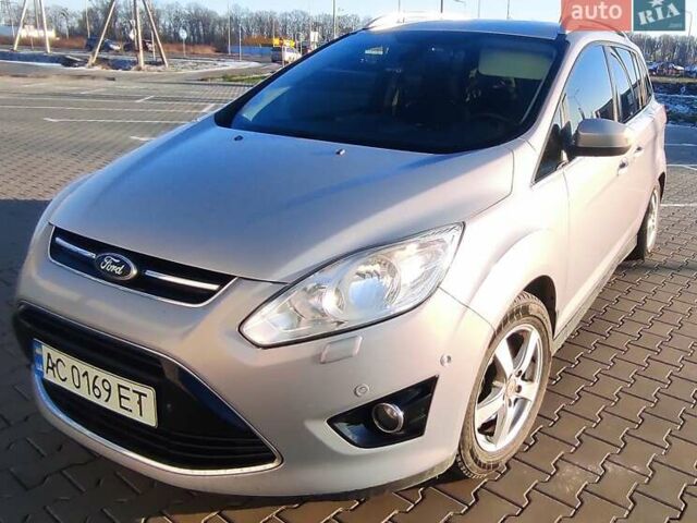 Серый Форд Гранд С-макс, объемом двигателя 1.6 л и пробегом 203 тыс. км за 8900 $, фото 11 на Automoto.ua