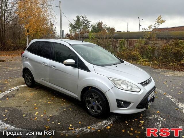 Серый Форд Гранд С-макс, объемом двигателя 1.6 л и пробегом 320 тыс. км за 8500 $, фото 11 на Automoto.ua